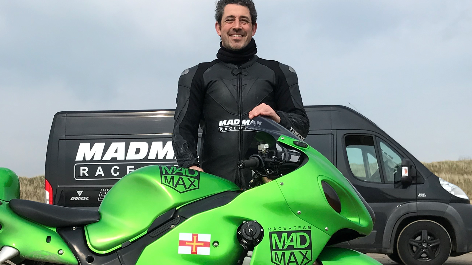 Zef Eisenberg blows engine and strips a tyre at nearly 200mph